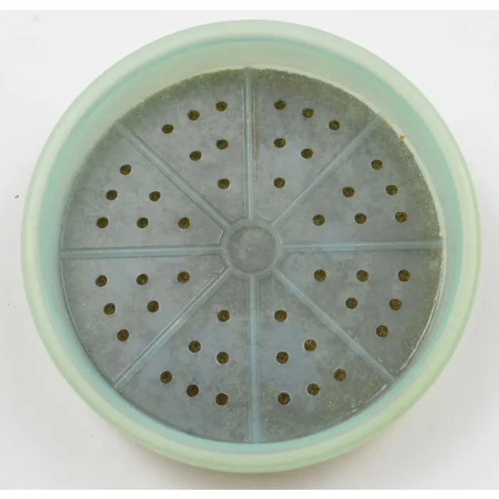 Vintage Tupperware Plastic Wagon Wheel Drink Coasters - Set Of Six