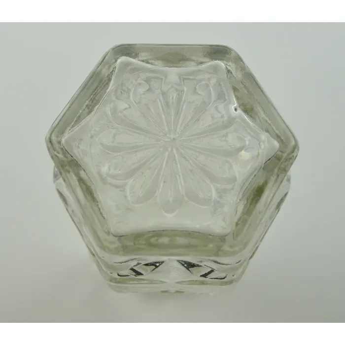 Anchor Hocking - Prescut Clear Pattern - Cruet - 6.5" Tall