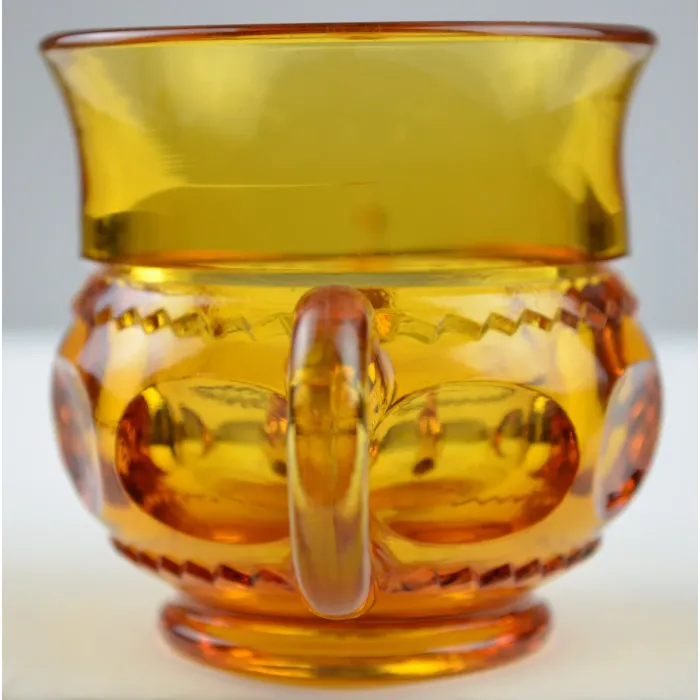 Indiana Glass - King's Crown Pattern - Open Sugar - 3" Tall