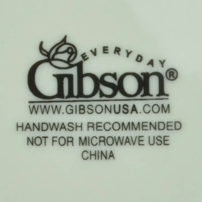 Gibson Everyday - Essential Home - Platinum Band - Flat Cup Saucer