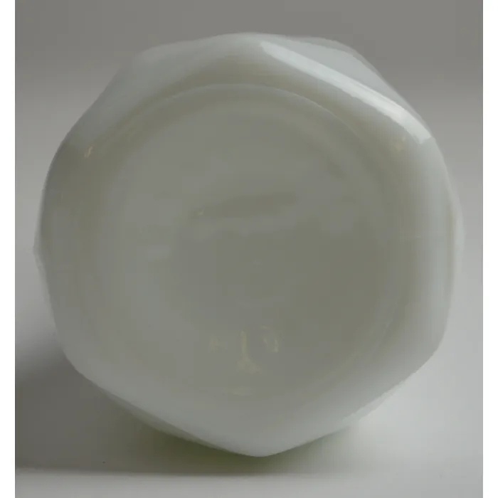 E.O. Brody -  Milk Glass Pattern - Bud Vase - 8.625" Tall