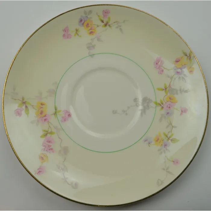 Pope Gosser China - Clementine Pattern - Saucer