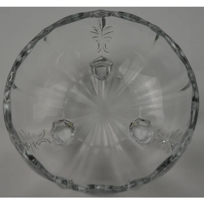 Fostoria Baroque Clear Pattern - Bon Bon Dish - 5.75" Round