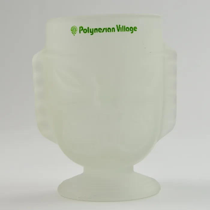 Walt Disney - Polynesian Village - Frosted Glass Souvenir Mug