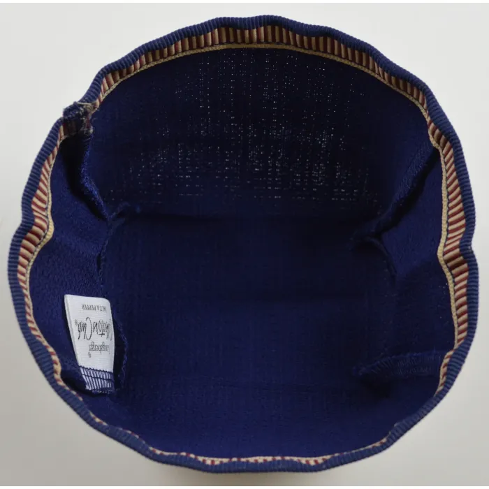 Longaberger Proudly American Salt & Pepper Basket Liner - Indigo