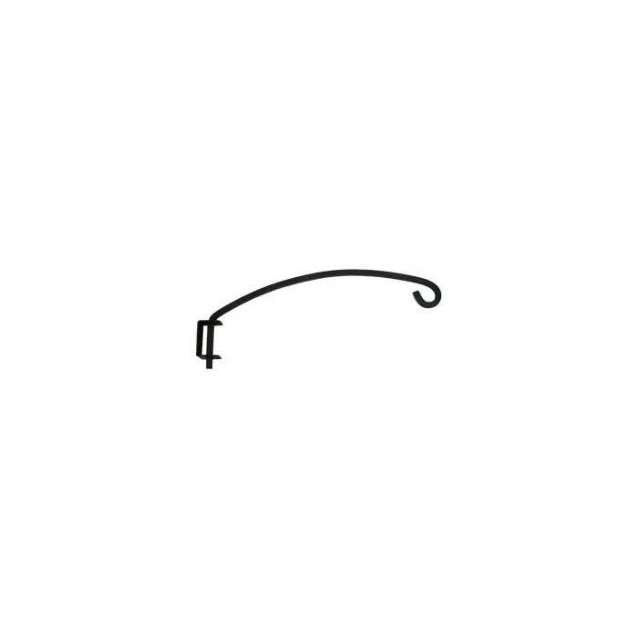 Removable Wrought Iron Plant Hanger & Bracket - 15" Deep