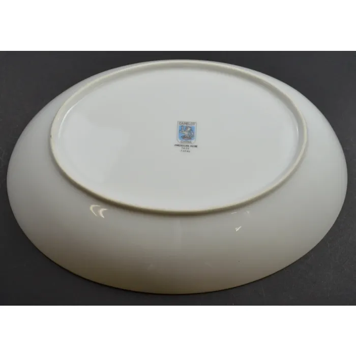 Camelot China - American Rose Pattern - Oval Serving Bowl - 10.25" Wide