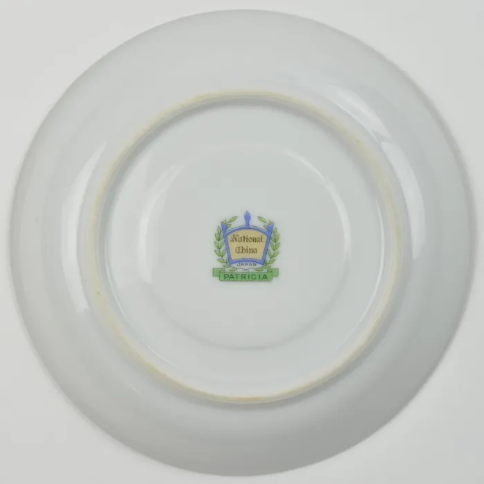 National China (Japan) - Patricia Pattern - Footed Cup Saucer