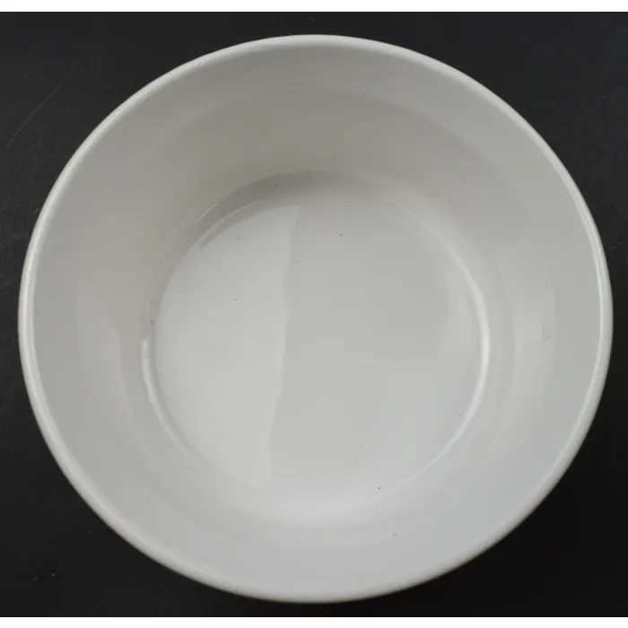 Corning Individual Casserole Dish - French White Pattern - F 16 B - 5.5" Wide
