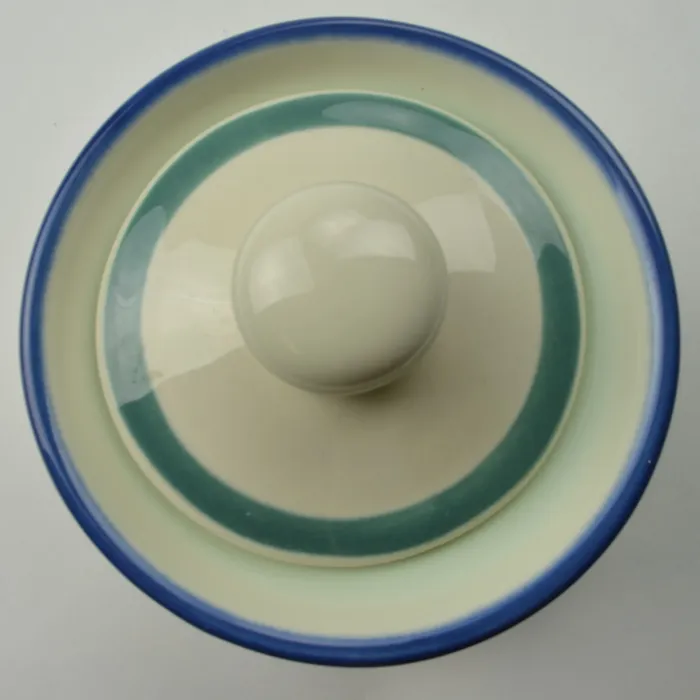 Pfaltzgraff China - Northwinds Pattern - Lidded Sugar - Stoneware