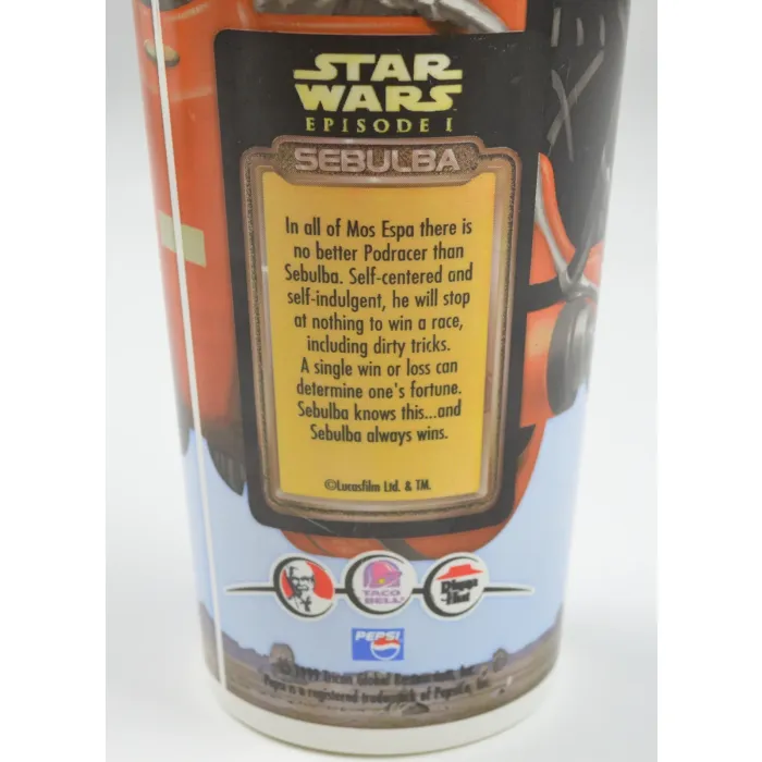 Star Wars Episode One Sebulba Collectors Cup - 12.5" Tall