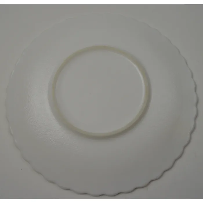 Imperial Glass Vintage Grape Milk Glass - Salad Plate - 7" Wide
