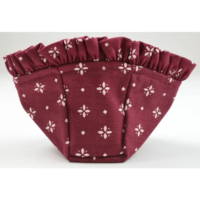 Longaberger 1997 Horizon Basket Liner - Red Pattern