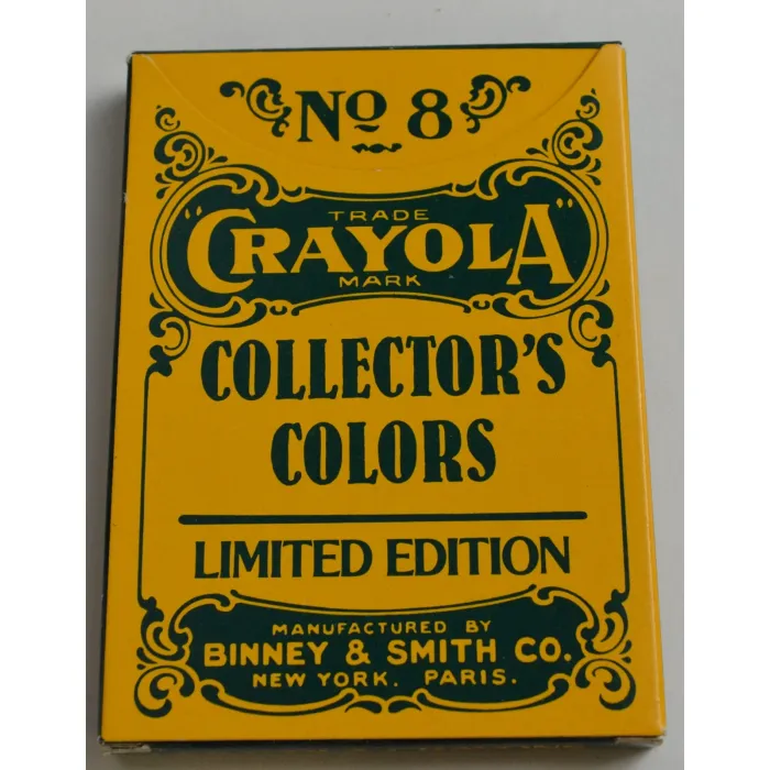 Crayola Collector's Club Limited Edition Tin With 8 Retired Crayon Colors