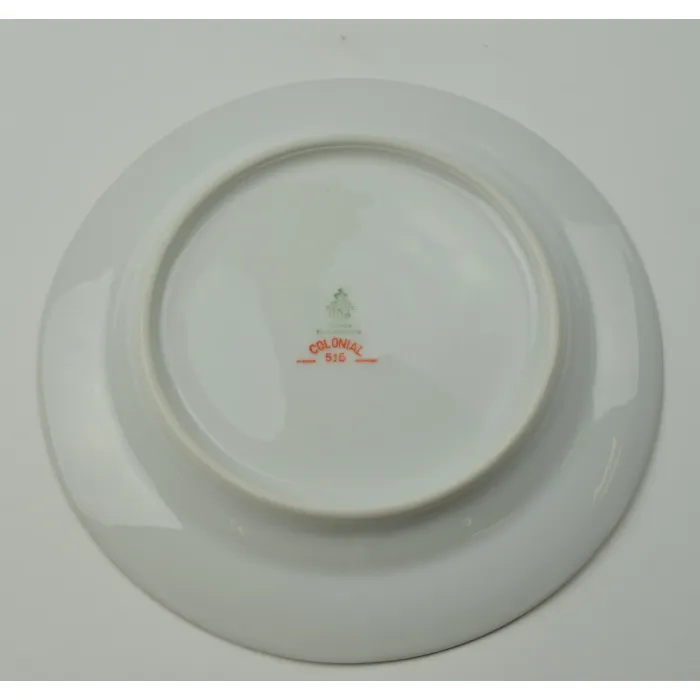 Tirschenreuth Bavaria - Colonial 515 Gold Band - Bread & Butter Plate