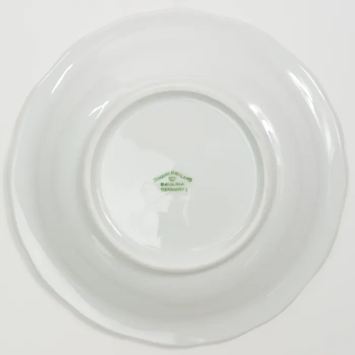 Johann Haviland - Blue Garland Pattern - Flat Cup Saucer