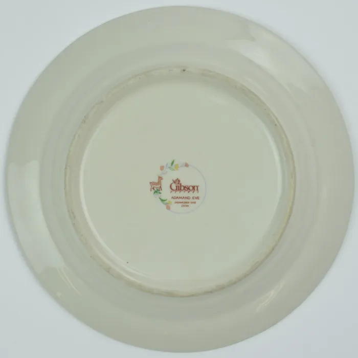 Gibson Designs - Adamand Eve - Salad Plate
