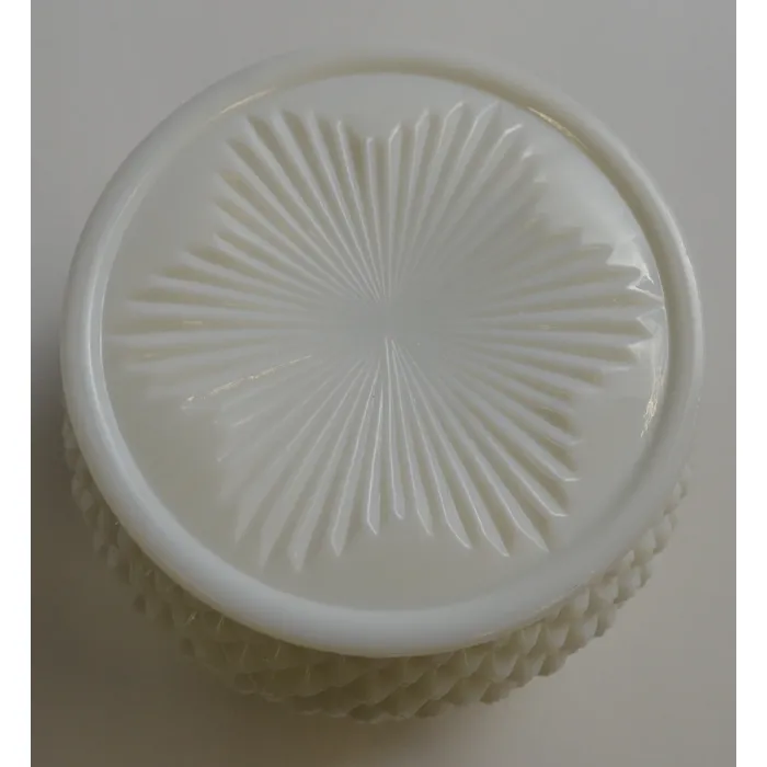 Westmoreland Glass - English Hobnail Milk Glass - Rose Bowl - 3" Tall