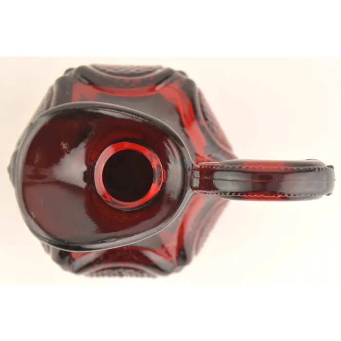 Avon Crystal - 1876 Cape Cod Ruby - Cruet No Stopper - 4.75" Tall
