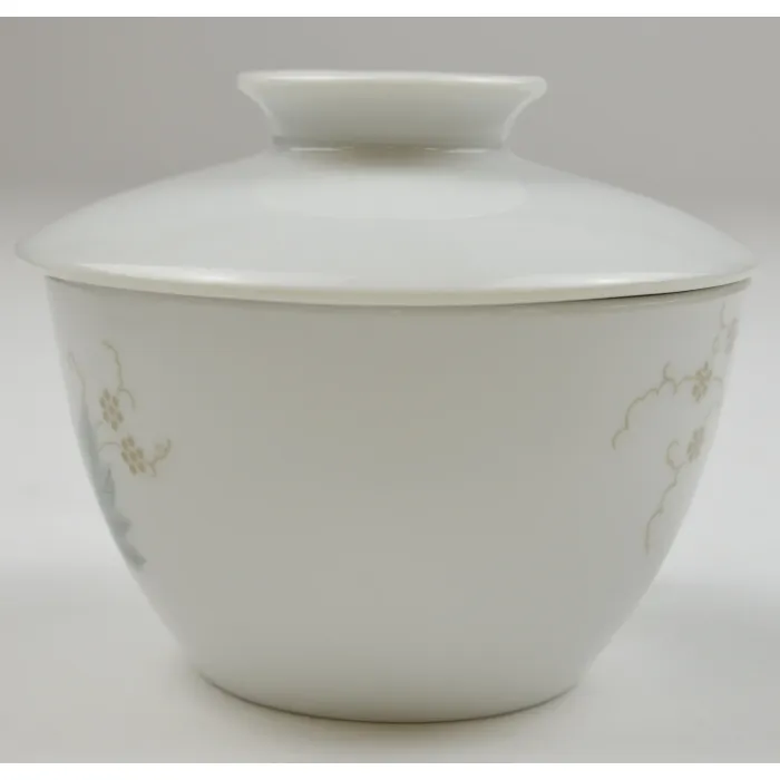 Noritake China - Sugar Bowl & Lid - Wild Ivy Pattern - 3.5" Tall