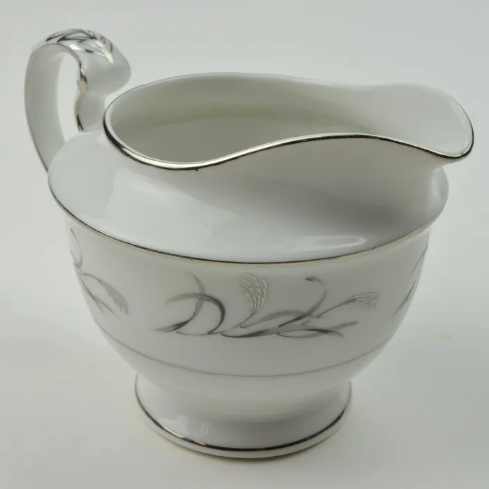 Harmony House China - Platinum Garland - Creamer Pitcher - 3541