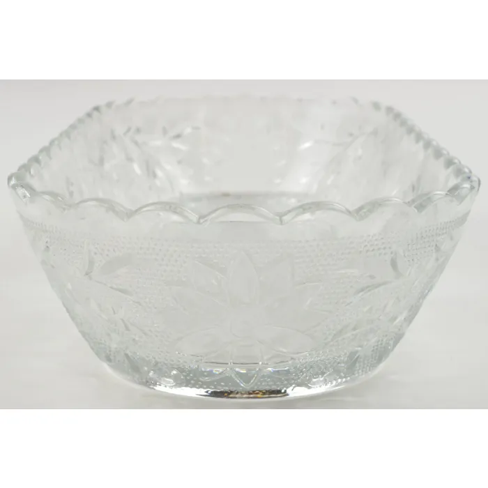 Tiara Crystal - Sandwich Clear Pattern - Celery Dish - 10 1/4" Long