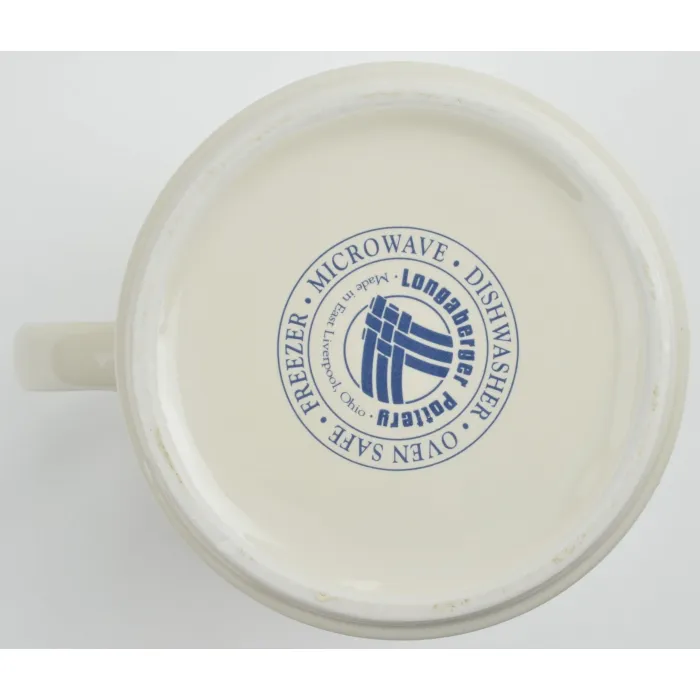 Longaberger Pottery - Woven Traditions Classic Blue - 64 Oz. Pitcher