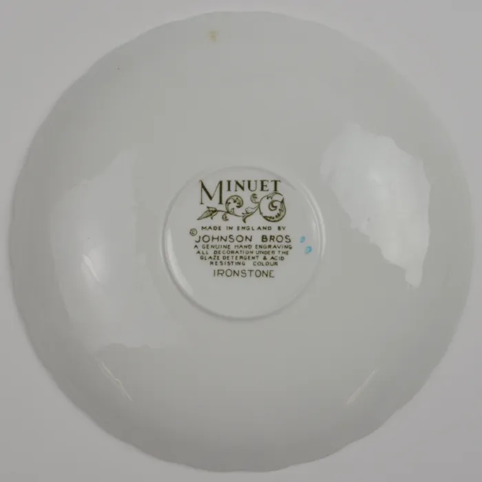 Johnson Brothers - Minuet - Flat Cup Saucer - Made In England