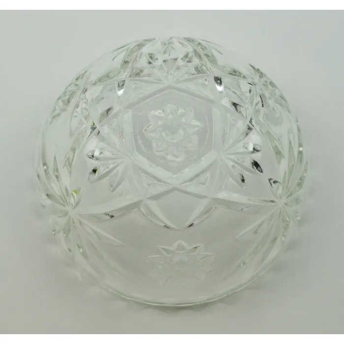 Anchor Hocking - Prescut Clear Pattern - Candy Dish - 5.25" Round