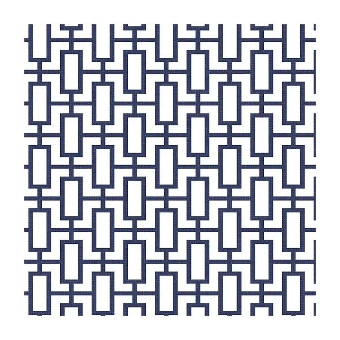 Luxor Print Wallpaper Navy Norwall Wallcovering SH34507