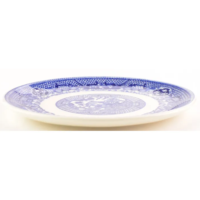SCIO Pottery Company - Blue Willow - Bread Plate