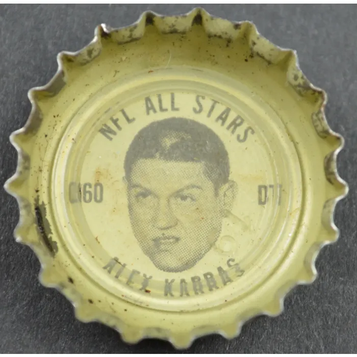 Sprite NFL All Stars Bottle Cap - Detroit Lions - Alex Karras