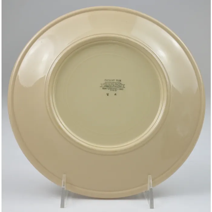 Sterling China - Desert Tan Pattern - Dinner Plate - 9.125" Round