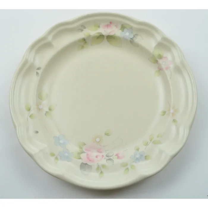 Pfaltzgraff China - Tea Rose Pattern - Salad Plate - 7.375" Round