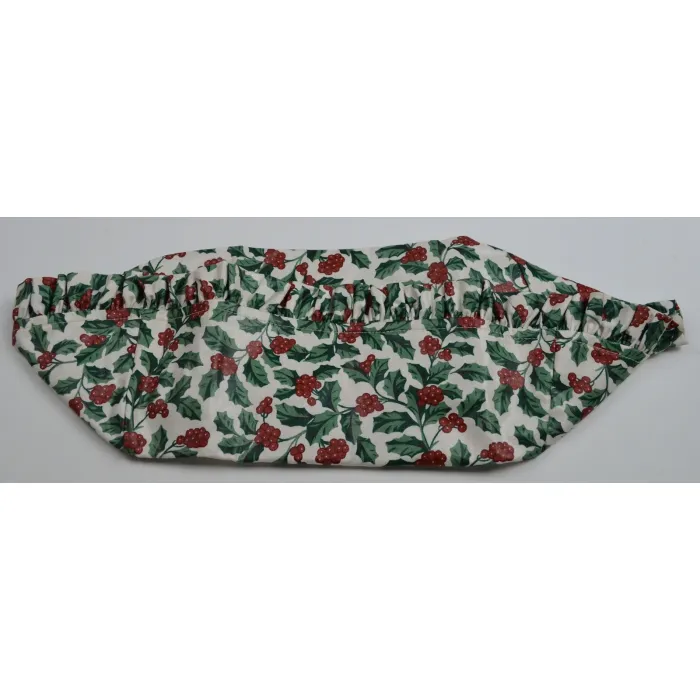 Longaberger Holiday Cheer Basket Liner - Holly Berry