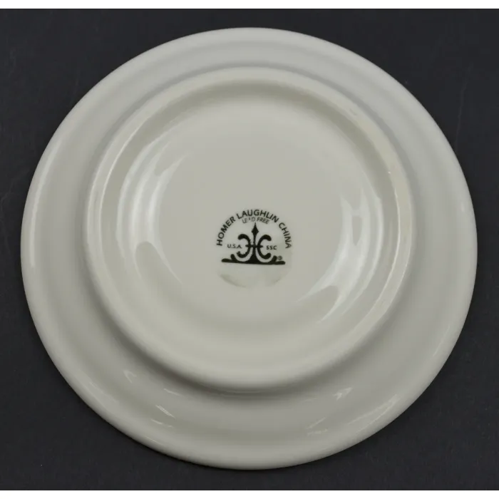 Homer Laughlin China - Flat Cup Saucer - Seville Pattern - Restaurant Ware
