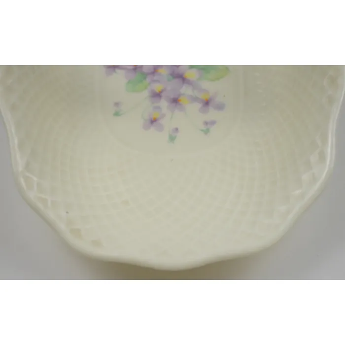 Mikasa Ivory Bone China - Lila Pattern - Small Basket - 4.125" Tall
