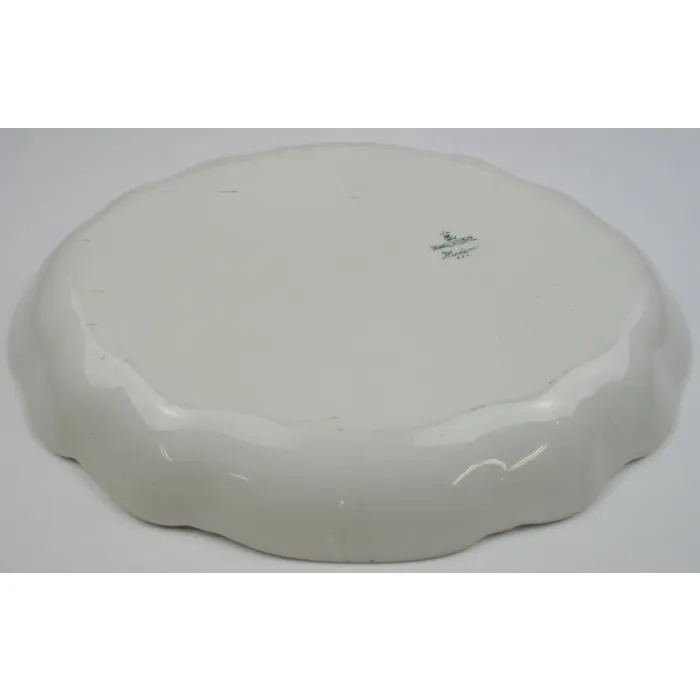 Homer Laughlin China Hudson Pink Floral Pattern - Oval Serving Platter - 15.25"