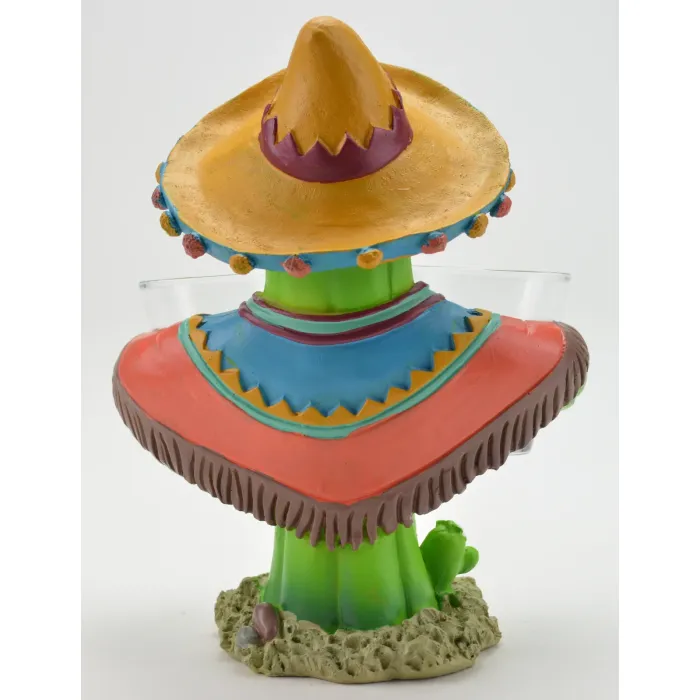 Cactus Double Shot Glass Holder