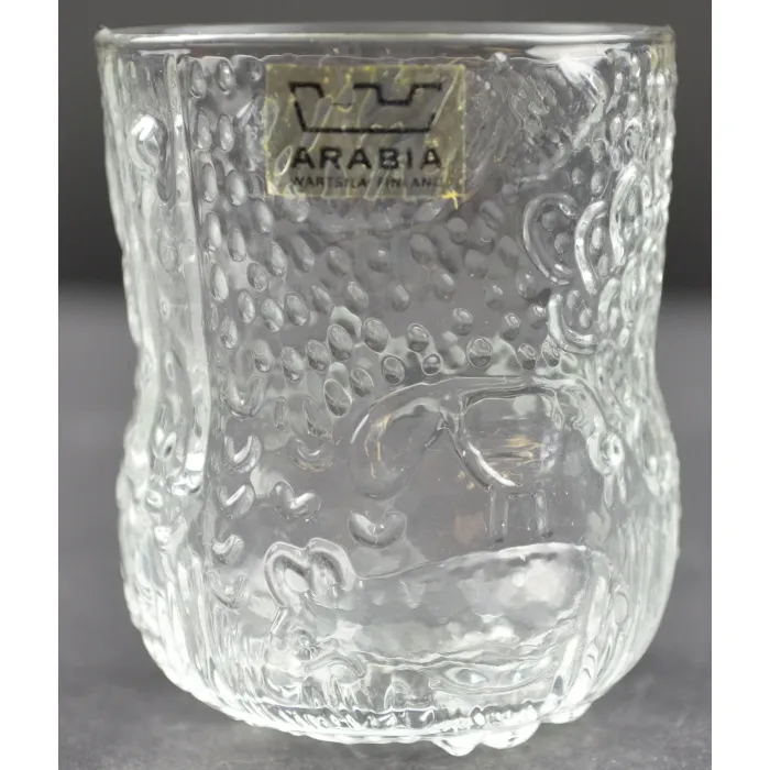 Arabia Raised Design Shot Glass - 2.125" Tall