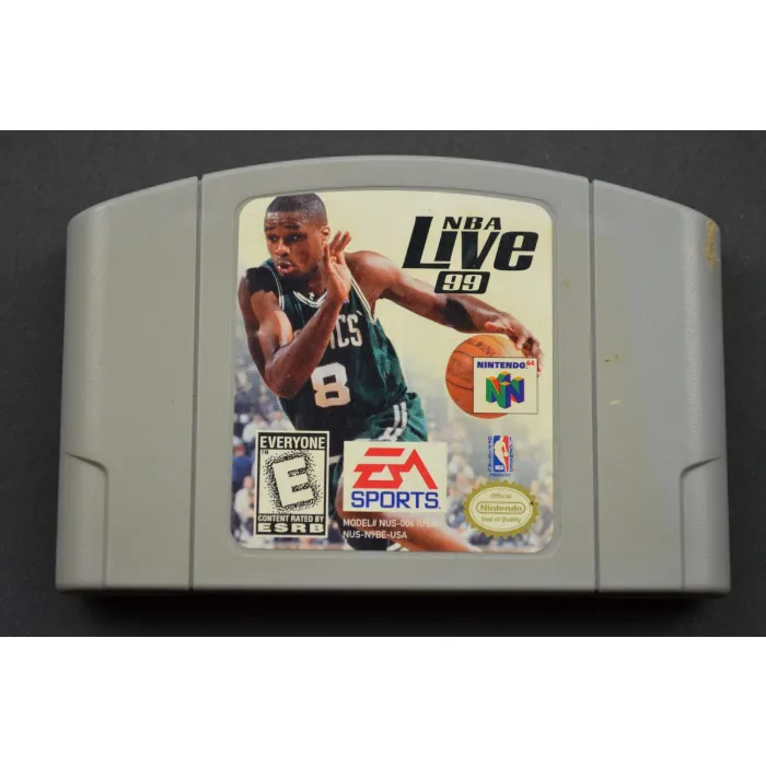 EA Sports NBA Live 99 Basketball - Nintendo 64 Video Game Cartridge
