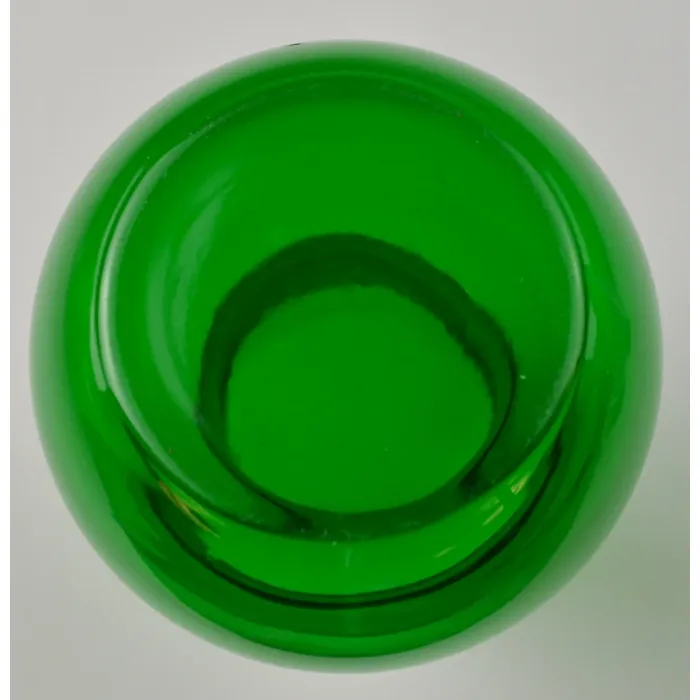 Anchor Hocking - Forest Green Pattern - Flower Vase - 6.375" Tall