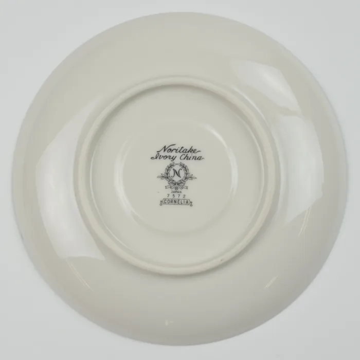 Noritake China - Flat Cup Saucer - Cornelia Pattern - 7572