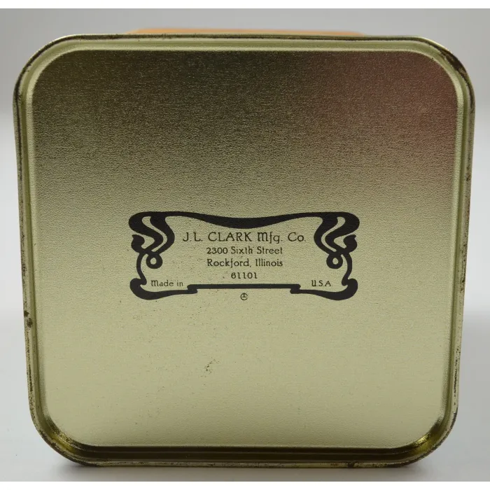 Wares Delicious Fruit Flavors Assorted Candy 1Lb. Tin - 4.75" Tall