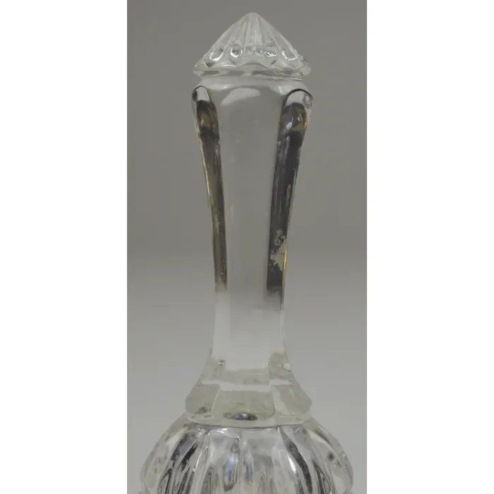 Zajecar 24% Lead Crystal Bell - Made In Yugoslavia - 5.25" Tall