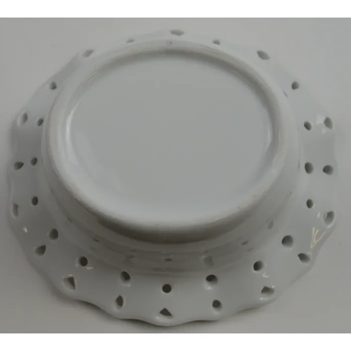 Mikasa White Ruffled Bowl - Ruffles Collection - 5.5" Wide