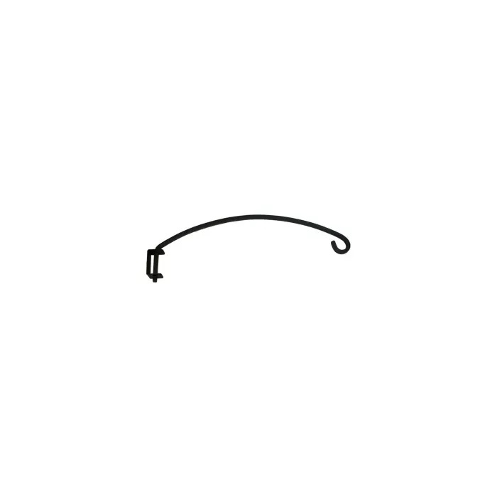 Removable Wrought Iron Plant Hanger & Bracket - 18" Deep