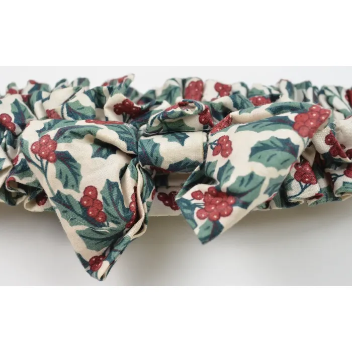 Longaberger - Medium Basket Garter - Holly Berry