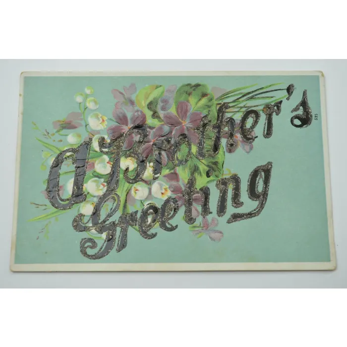 Vintage Postcard - A Brother's Greeting - Early 1900's