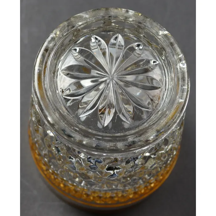 Anchor Hocking Glass - Wexford Gold Pattern - Old Fashion Tumbler - 3.75" Tall